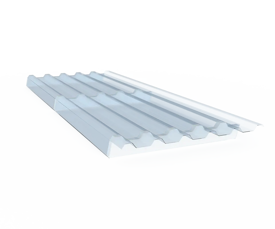Lichtcassette - geisoleerde plaat om meer daglicht in uw stal, hal, of andere contructie naar binnen te laten.