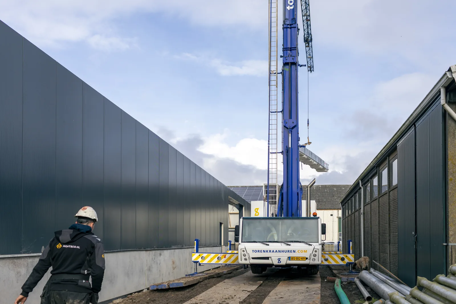 Renovatie van een bedrijfspand