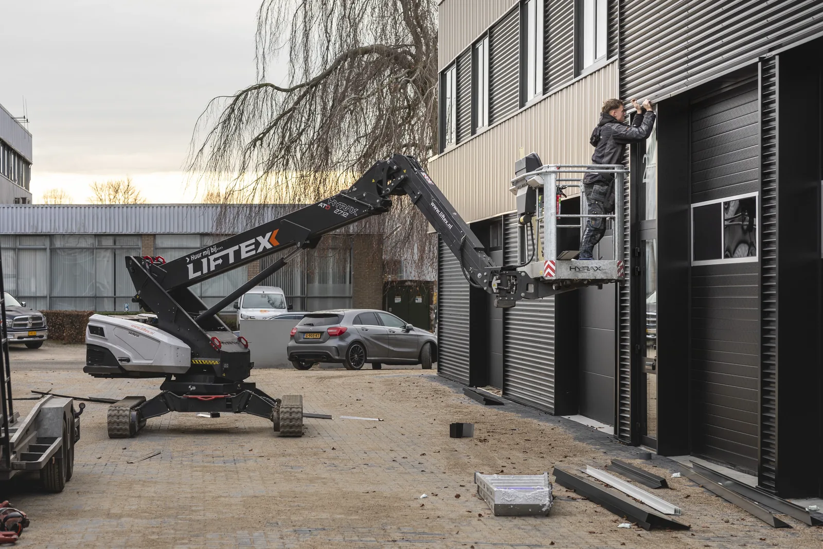 Inspectie voor een complete gevelrenovatie